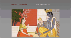 Desktop Screenshot of nancywiener.com